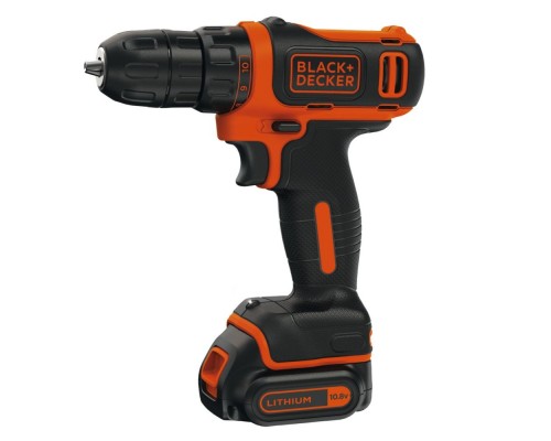 Аккумуляторная дрель-шуруповерт BLACK+DECKER BDCDD12